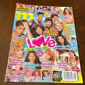 M collectors magazine June 2012 1D pop stars teen